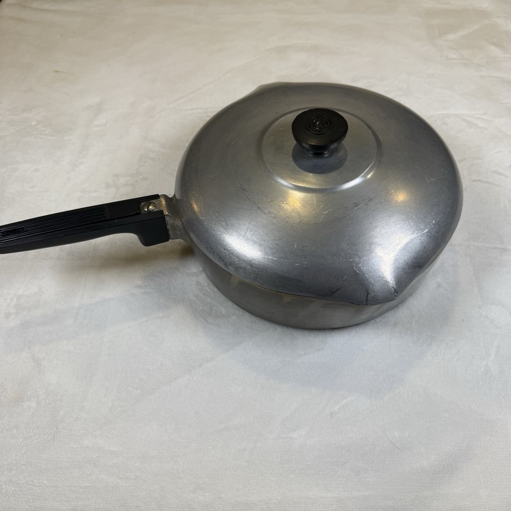 Vintage Wagner Ware Sidney -O- Magnalite 4569-P Deep Fryer Skillet Lid 10.5"